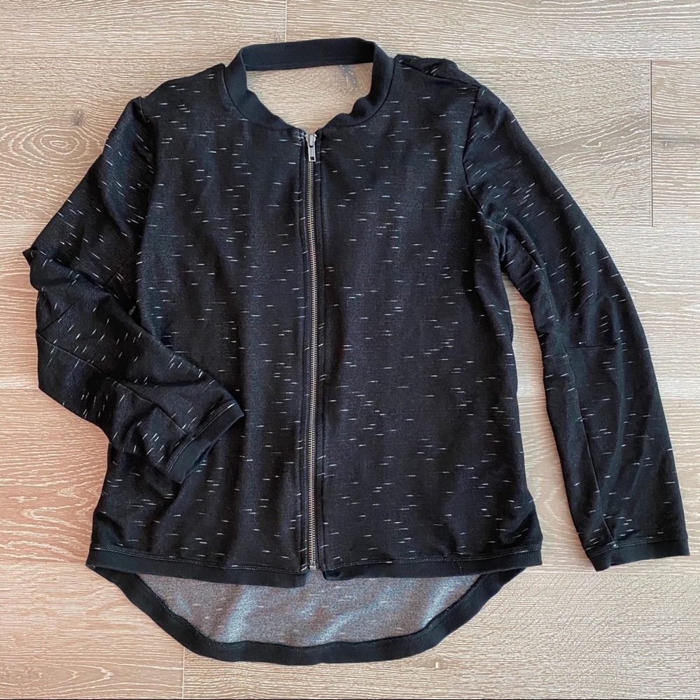 BCBGeneration Drape Back Track Jacket - Picture 2 of 8